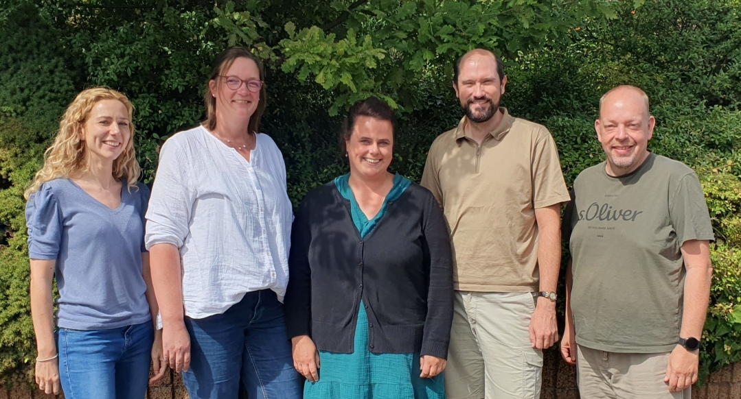 Gruppenbild der Oberstufen-Verantwortlichen am Don-Bosco-Gymnasium Essen