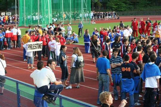 Einlauf der Nationen bei PGSI 2007